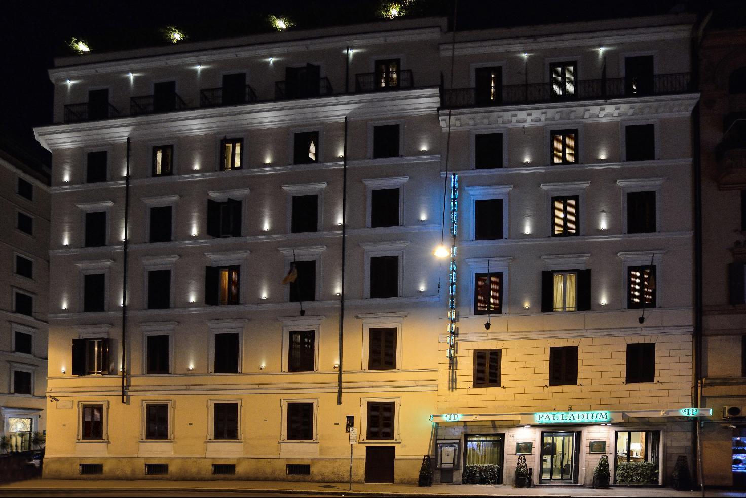 Hotel Palladium Palace Řím Exteriér fotografie